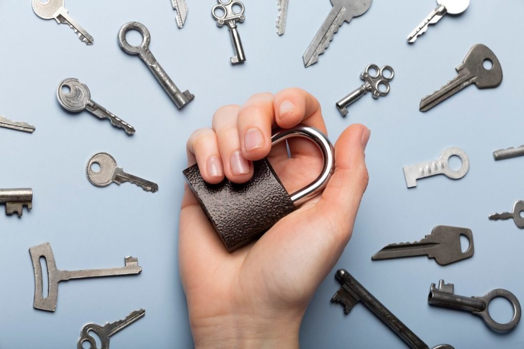 Lock and keys